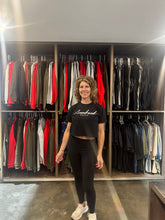 Load image into Gallery viewer, LADIES CROPPED T-SHIRT
