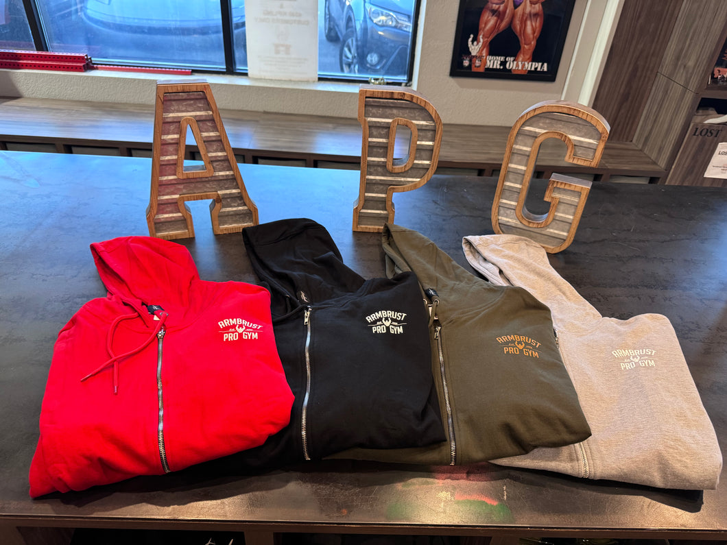 ARMBRUST APPAREL ZIP HOODIE TWO LOGO OPTIONS